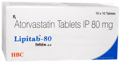 Lipitab 80 Tablet 10