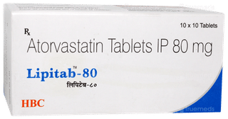 Lipitab 80 Tablet 10