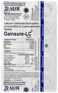 Gainsure Lc Tablet 10