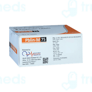 Pblin M 75 Mg Tablet 10