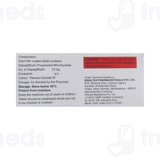Dapaclan 10 Tablet 10