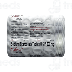 Sodinor 500 MG Tablet 10 Sodinor 500 MG Tablet 10