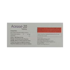 Acease 20 MG Tablet 10 Acease 20 MG Tablet 10