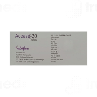 Acease 20 MG Tablet 10
