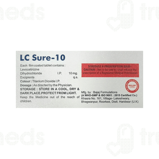 Lc Sure 10 MG Tablet 10