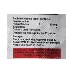 Urtifex 180 MG Tablet 10 Urtifex 180 MG Tablet 10