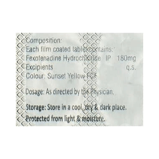 Fexakt 180 MG Tablet 10