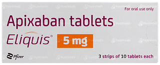 Eliquis 5mg Tablet 10