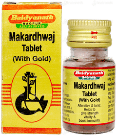 Baidyanath Makardhwaj With Gold Tablet 25
