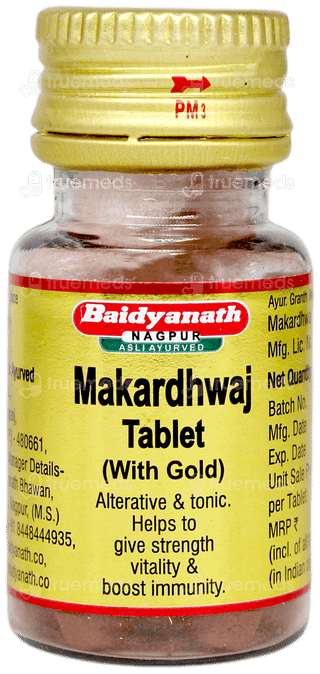 Baidyanath Makardhwaj With Gold Tablet 25