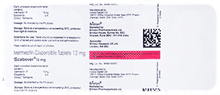 Scabover 12 Mg Tablet 10