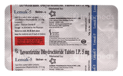 Lemak 5 Mg Tablet 10