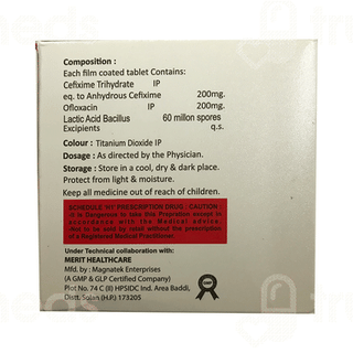 Humicef O Tablet 10