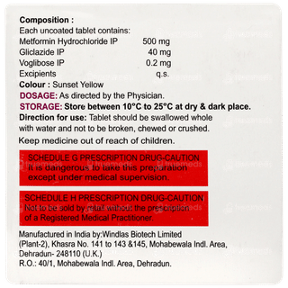 Prizide Mv 40.2 Tablet 15