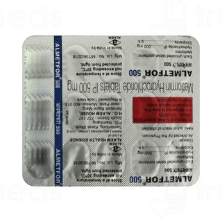 Almetfor 500 Tablet 15