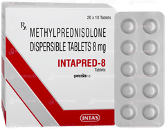 Intapred 8 MG Tablet 10