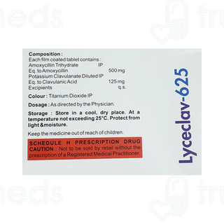 Lyceclav 625 MG Tablet 10