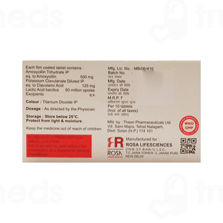Rosaclav Lb Tablet 10