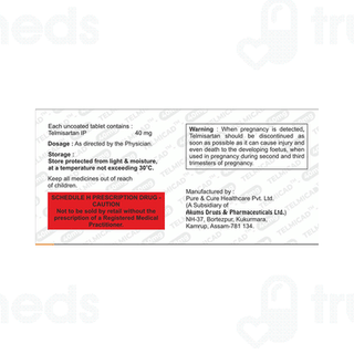 Telmicad 40 MG Tablet 10