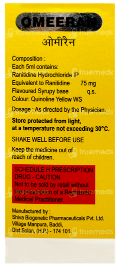 Omeeran Mango Flavour Syrup 100ml