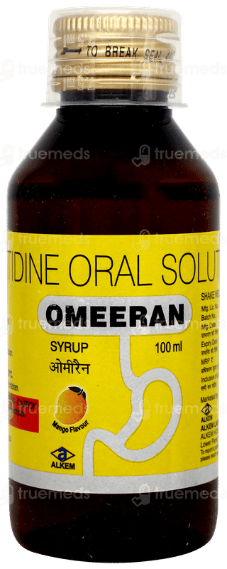 Omeeran Mango Flavour Syrup 100ml