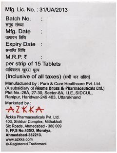 Aztel Ct 40/12.5 Tablet 15 Aztel Ct 40/12.5 Tablet 15