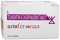 Aztel Ct 40/12.5 Tablet 15 Aztel Ct 40/12.5 Tablet 15