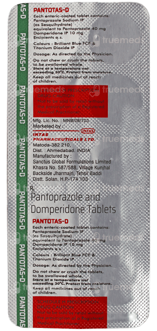 Pantotas D Tablet 10
