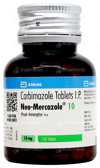 Neo Mercazole 10 Tablet 130