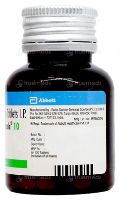 Neo Mercazole 10 Tablet 130 Neo Mercazole 10 Tablet 130