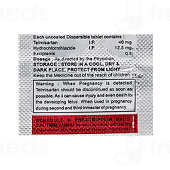 Telepoint H 40/12.5 MG Tablet 10