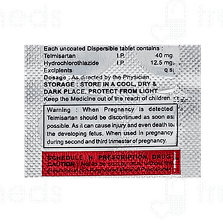 Telepoint H 40/12.5 MG Tablet 10