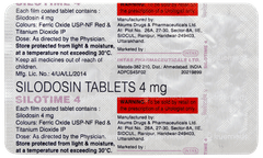 Silotime 4 Tablet 15 Silotime 4 Tablet 15
