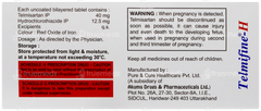 Telmifine H Tablet 10 Telmifine H Tablet 10
