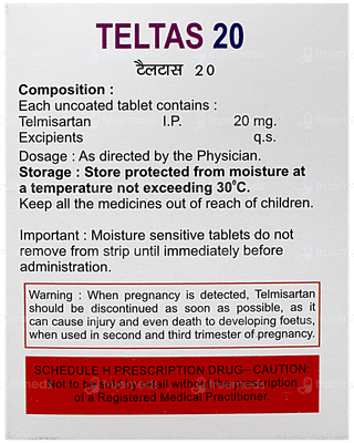 Teltas 20 MG Tablet 15
