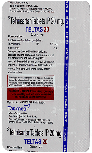 Teltas 20 MG Tablet 15