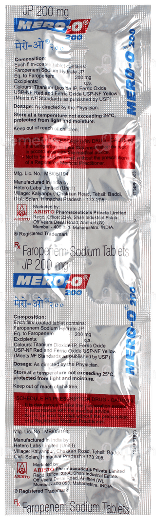 Mero O 200 Tablet 10