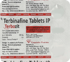 Terbozit 250 Mg Tablet 7 Terbozit 250 Mg Tablet 7