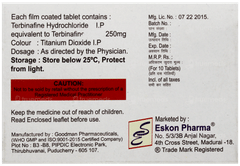 K Terbimax Tablet 10 K Terbimax Tablet 10