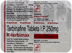 K Terbimax Tablet 10 K Terbimax Tablet 10