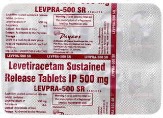 Levpra 500 Sr Tablet 10