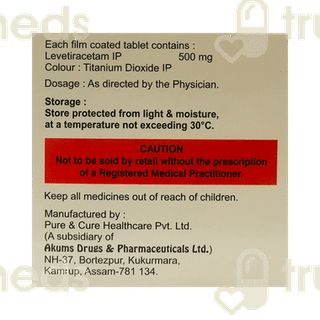 Levijas 500 MG Tablet 10