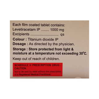 Vetira 1000 MG Tablet 10