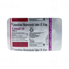 Lemak 10 MG Tablet 10