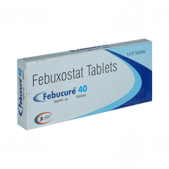Febucure 40 MG Tablet 10