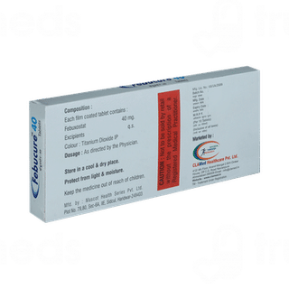 Febucure 40 MG Tablet 10