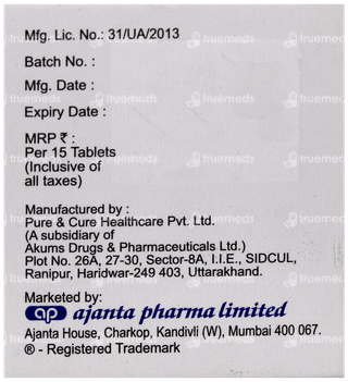 Adventor Plus 10/50 Mg Tablet 15