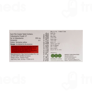 Mupod 200 MG Tablet 10