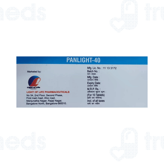 Panlight 40 MG Tablet 10