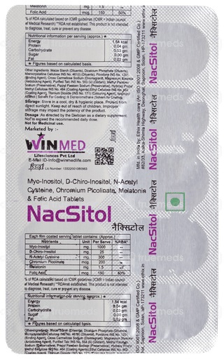 Nacsitol Tablet 10